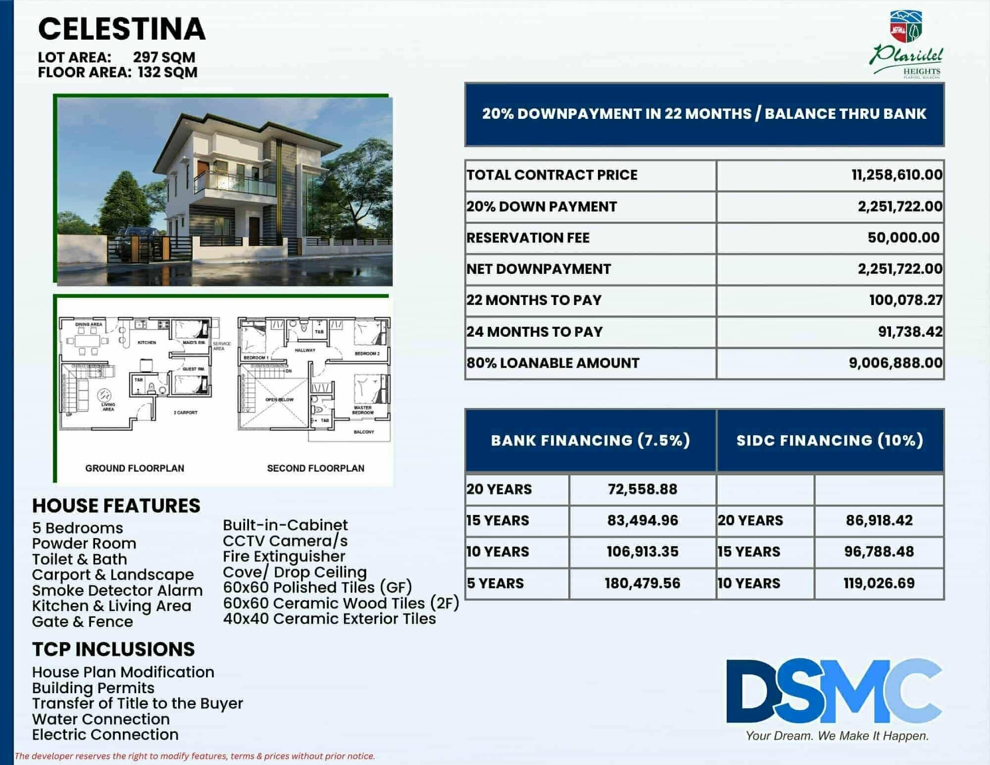 Celestina – 5BR House & Lot at Plaridel Heights