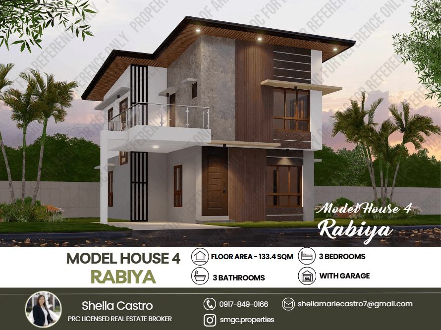 Rabiya Model – Premium 3BR House & Lot with Walk-in Closet | St. Agatha Homes, Malolos